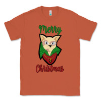 Copper Merry Christmas Cat Classic Tee - Bettercallsaul