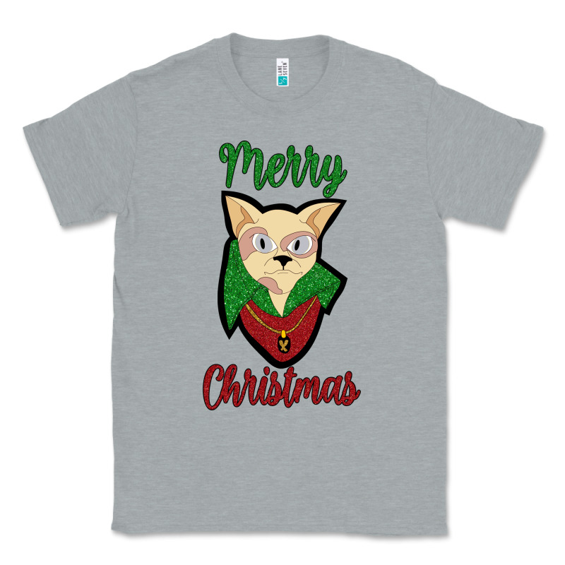 Merry Christmas Cat Classic Tee by Bettercallsaul | Teevron