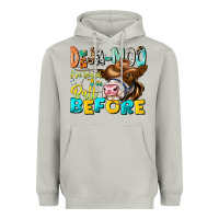 Moon Dust Deja Moo I've Heard Tih Bull Before Heavyweight Hoodie - CowhideDigitalArt