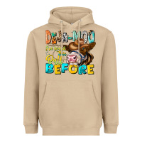 Mushroom Deja Moo I've Heard Tih Bull Before Heavyweight Hoodie - CowhideDigitalArt