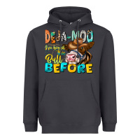 Smoke Deja Moo I've Heard Tih Bull Before Heavyweight Hoodie - CowhideDigitalArt