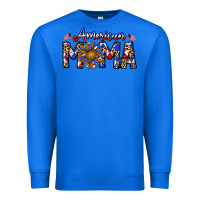 True Royal American mama Premium Sweatshirt - CowhideDigitalArt