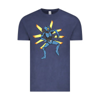 Vintage Denim ultrakill  funny Vintage Tee - lanVoArt