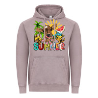 Vintage Zinc My first summer baby cow Vintage Hoodie - NancyCooperArtShop