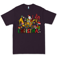 Plum I Dig Christmas Premium Tee - MaliasSmallBusiness