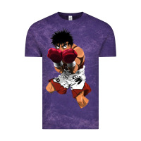 Cloud Purple ippo makunouchi Vintage Tee - lanVoArt