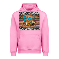 Fuchsia Pink blessed mom Urban Hoodie - Artiststas