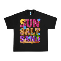 Black sun salt sand summer Urban Heavy Tee - NancyCooperArtShop
