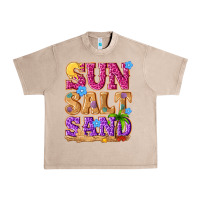 French Oak sun salt sand summer Urban Heavy Tee - NancyCooperArtShop