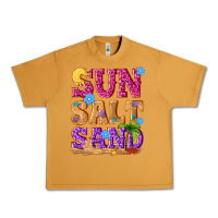 Peanut Butter sun salt sand summer Urban Heavy Tee - NancyCooperArtShop