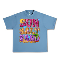 Pebble Blue sun salt sand summer Urban Heavy Tee - NancyCooperArtShop