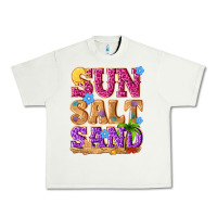 Pistachio sun salt sand summer Urban Heavy Tee - NancyCooperArtShop
