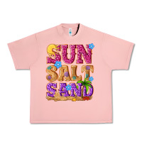 Salmon sun salt sand summer Urban Heavy Tee - NancyCooperArtShop