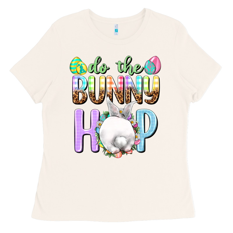 Do The Bunny Hop Ladies Tee by NancyCooperArtShop | Teevron
