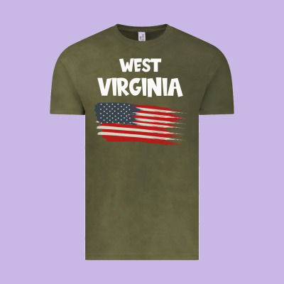 West Virginia Vintage Tee Designed By Bettercallsaul