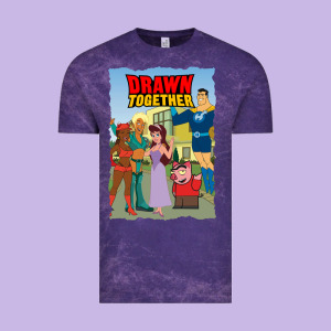 Drawn Together Vintage Tee Designed By Lanvoart