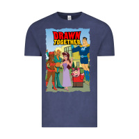 Vintage Denim drawn together Vintage Tee - lanVoArt
