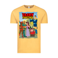 Vintage Mustard drawn together Vintage Tee - lanVoArt