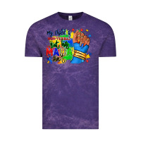 Cloud Purple my child is non verbal but his mama aint afro Vintage Tee - RanaPortraitStore