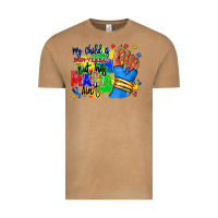 My Child Is Non Verbal But His Mama Aint Afro Vintage Tee | Teevron