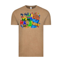 Vintage Coffee my child is non verbal but his mama aint afro Vintage Tee - RanaPortraitStore