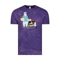 Cloud Purple shirokuma cafe Vintage Tee - lanVoArt
