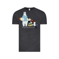 Vintage Black shirokuma cafe Vintage Tee - lanVoArt