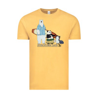 Vintage Mustard shirokuma cafe Vintage Tee - lanVoArt