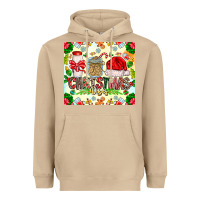 Mushroom Christmas Vibes Heavyweight Hoodie - CowhideDigitalArt