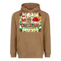 Toasted Coconut Christmas Vibes Heavyweight Hoodie - CowhideDigitalArt