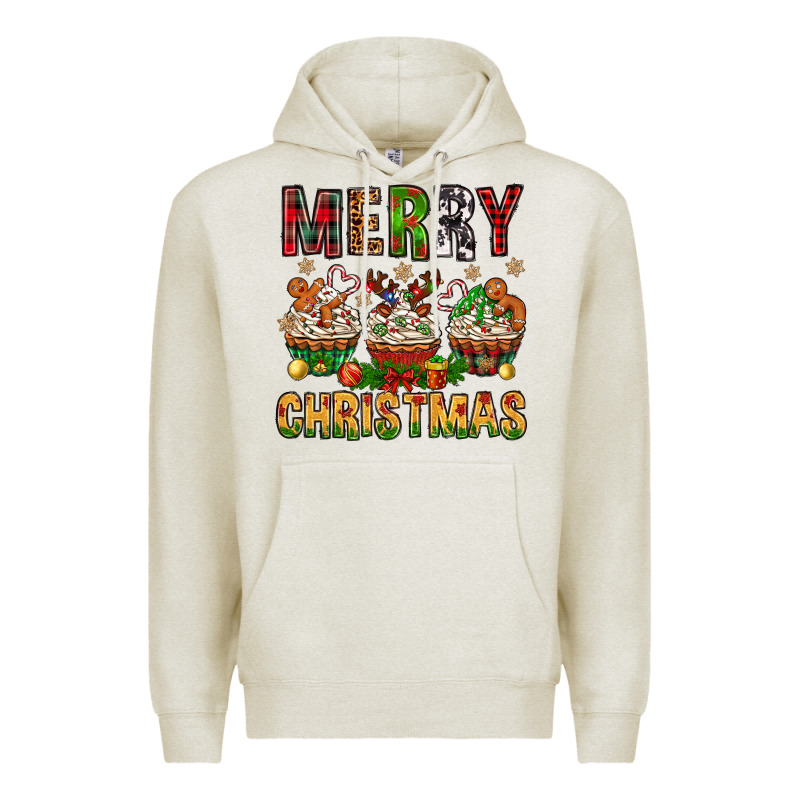 Merry Christmas With Cupcake Bbs Premium Hoodie by BundleAndBundleShop | Teevron