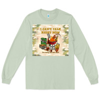 Matcha i can't talk right now Long Sleeve Tee - TumblerDesignByShophia