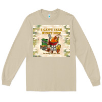 Mushroom i can't talk right now Long Sleeve Tee - TumblerDesignByShophia