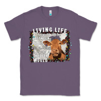 Lavender Between Jesus Take The Wheel I Wish A Heifer Would Classic Tee - Bettercallsaul