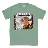 Sage Between Jesus Take The Wheel I Wish A Heifer Would Classic Tee - Bettercallsaul