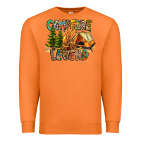 Carrot Campfire Legend Premium Sweatshirt - CowhideDigitalArt