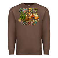 Chestnut Campfire Legend Premium Sweatshirt - CowhideDigitalArt
