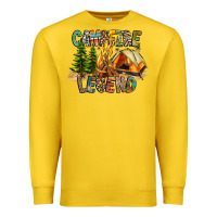 Lemon Campfire Legend Premium Sweatshirt - CowhideDigitalArt