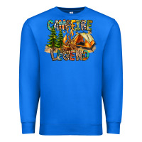 True Royal Campfire Legend Premium Sweatshirt - CowhideDigitalArt
