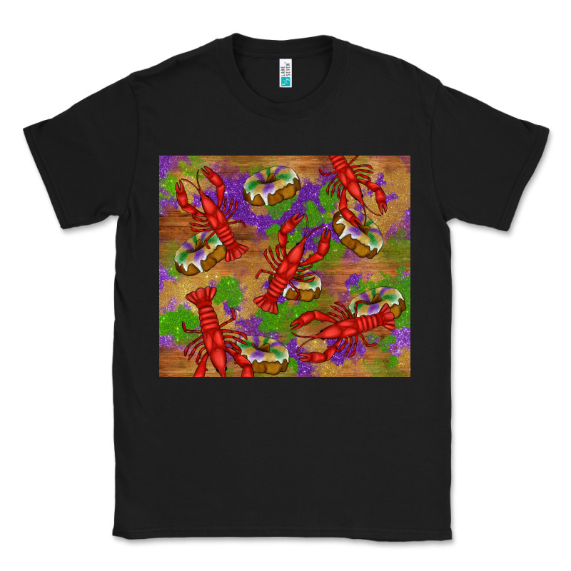 Mardi Gras Crawfish King Cake Classic Tee by RanaPortraitStore | Teevron