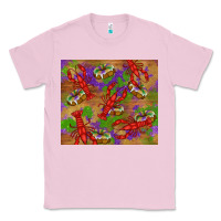 Bubblegum Pink mardi gras crawfish king cake Classic Tee - RanaPortraitStore