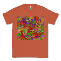 Copper mardi gras crawfish king cake Classic Tee - RanaPortraitStore