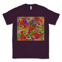 Plum mardi gras crawfish king cake Classic Tee - RanaPortraitStore