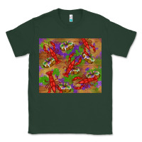 Sports Green mardi gras crawfish king cake Classic Tee - RanaPortraitStore
