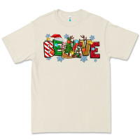 Bone Christmas Believe Premium Tee - MaliasSmallBusiness