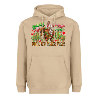Mushroom Giddy Up Jingle Horse Pick Up Your Feet Heavyweight Hoodie - CowhideDigitalArt