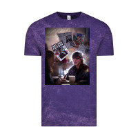 Cloud Purple unsaid emily julie and the phantoms poster gift (1) Vintage Tee - lanVoArt