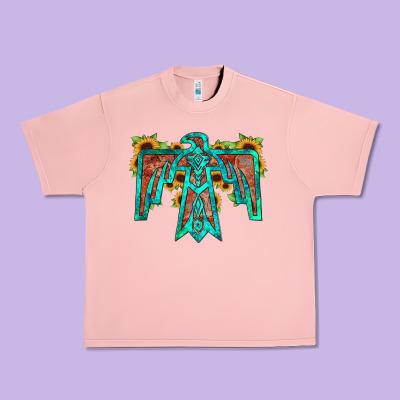Thunderbird Urban Heavy Tee Designed By Jahusdesignshop