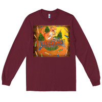 Burgundy teaching is a walk in the park Long Sleeve Tee - TumblerDesignByShophia