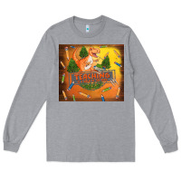 Heather Grey teaching is a walk in the park Long Sleeve Tee - TumblerDesignByShophia